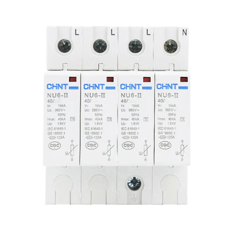 Chint NU6-IIG 40KA/385V 4P Surge Protector
