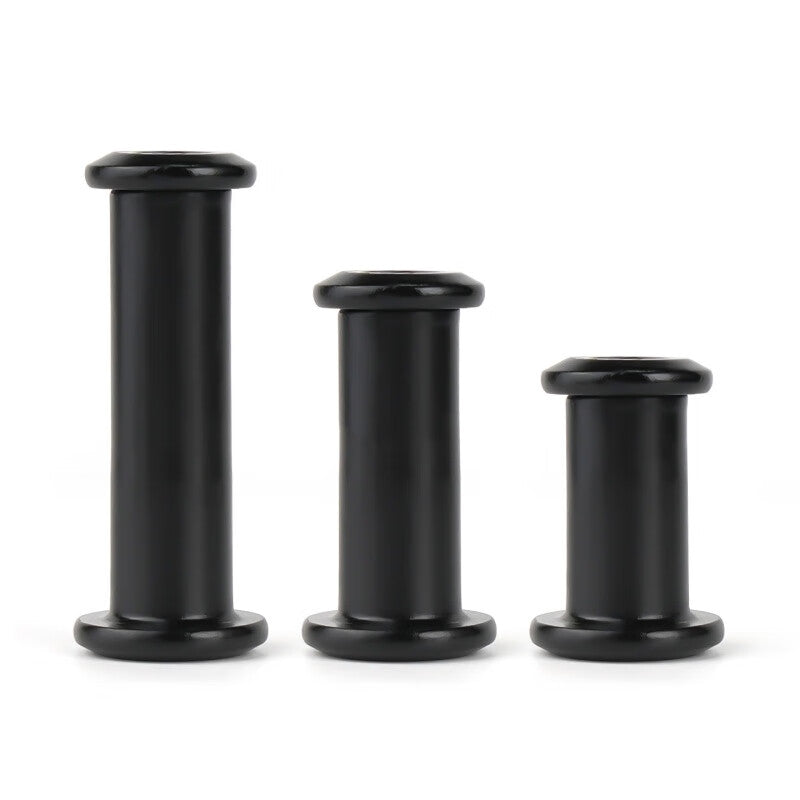 Beihaoting Industrial 304 Stainless Steel Black Socket Head Screws, Chamfered Hex Socket Head Locking Screws, Butt Rivets M4*15, Rod Diameter 5 (100 sets)