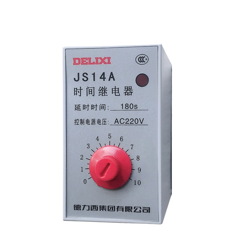 DELIXI ELECTRIC transistor time relay JS14A 100S AC380V/piece