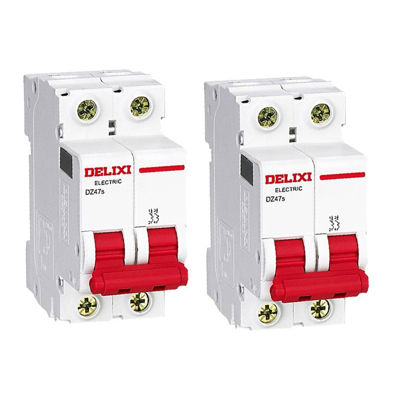 Delixi small circuit breaker DZ47s C type 2P 32A DZ47SN2C32 Unit: individual
