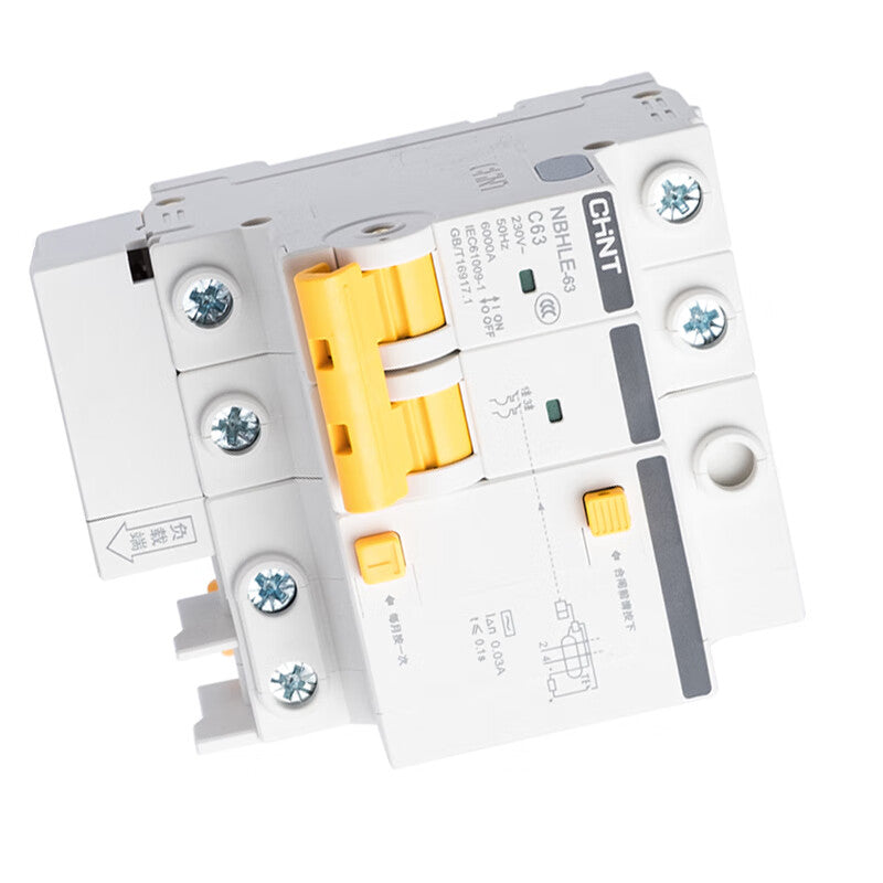 Chint NBHLE-63 2P C63 30mA Miniature Circuit Breaker