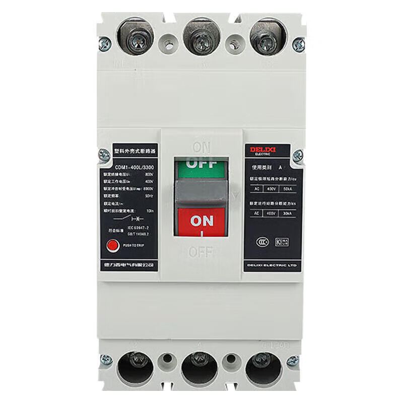 Delixi CDM1-400L Molded Case Circuit Breaker 350A