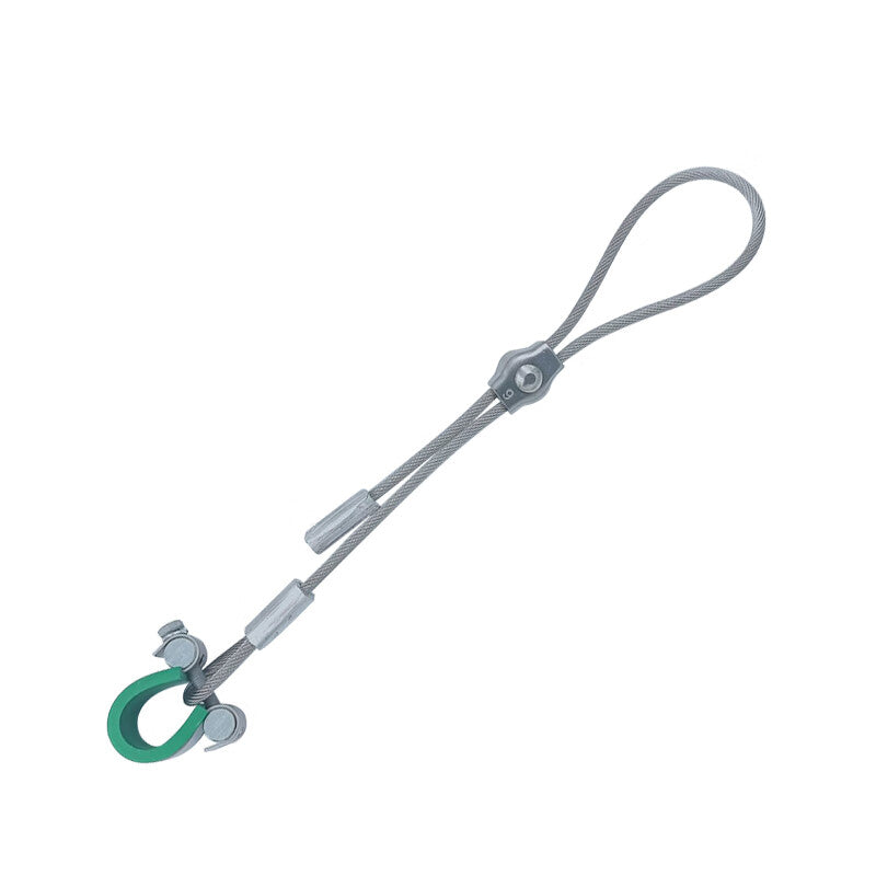 VRK 304 Stainless Steel Anti-Chain High-Pressure Oil Pipe, Anti-Chain Hydraulic Anti-Break Chain Oil Pipe Fittings, One End Clamp, One End No Disassembly Required, Pipe Diameter 30mm
