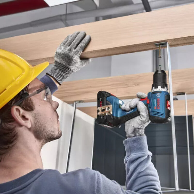 Bosch 18V heavy-duty lithium-ion drill 2.0Ah two batteries and one charging box set; GSR 18V-65 2B