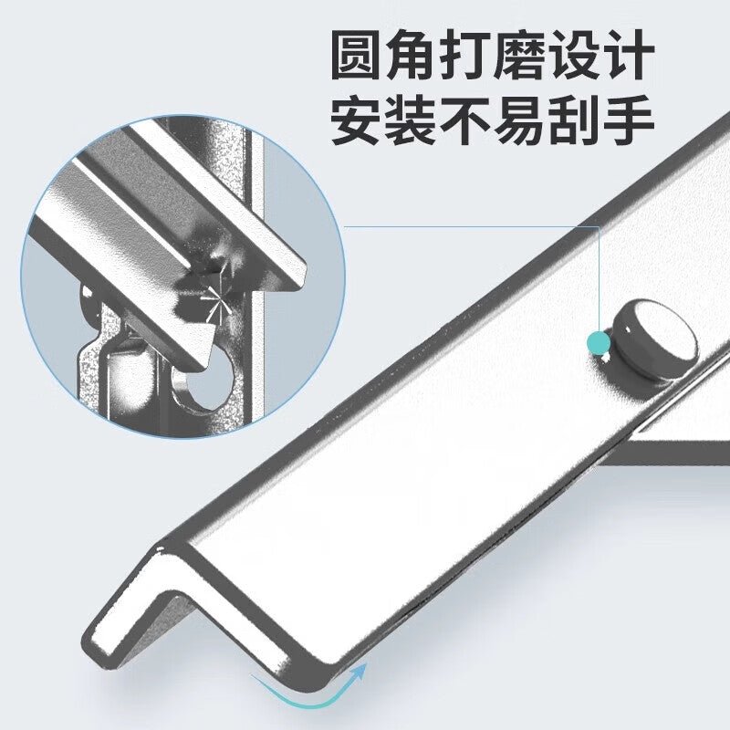Pango Precision Engineering Universal Air Conditioner Outdoor Unit Bracket, Stainless Steel Thickened Frame, Triangular Reinforced Outdoor Mount, 1.5P Medium Weight Capacity [270KG]