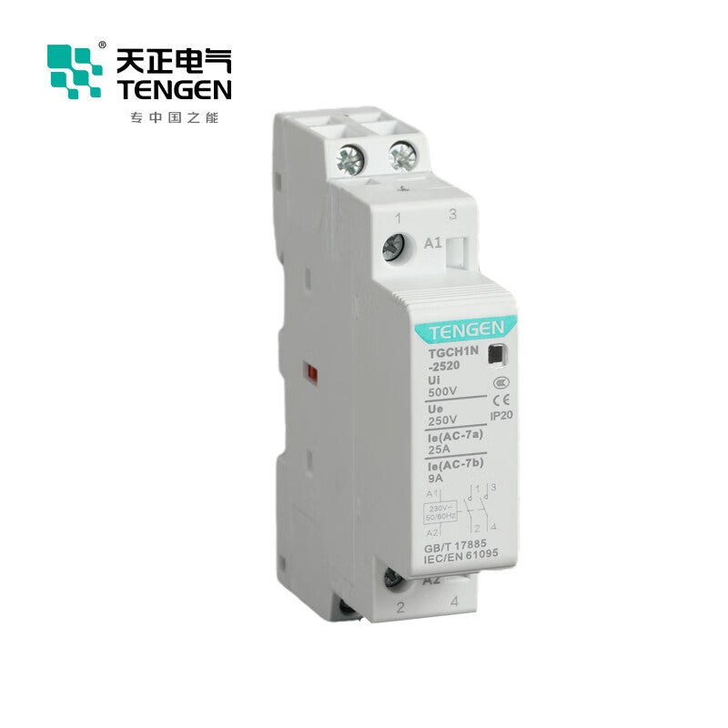 Tianzheng Electric TGCH1N series small AC contactor TGCH1N-2011 AC230V (Xiangyun 3.0) 339020600261