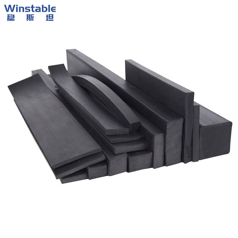 Winstan WSX15 Nitrile Anti-collision Sealing Strip, Cushioning and Shock-absorbing Rubber Strip, 1 meter, 10*20mm (thickness and width)