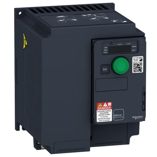 Schneider Electric three-phase inverter, compact; ATV320 4kW 220V three-phase compact