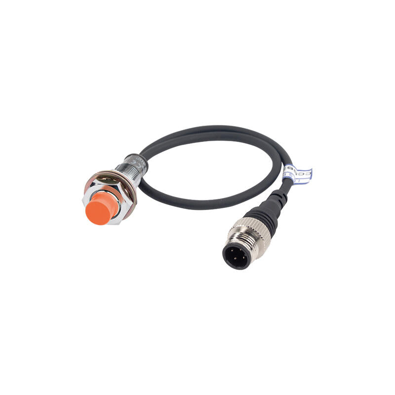 Autonics inductive cylindrical proximity switch 3-wire M12 connector detection distance 4mm PNP; PRW12-4DP2