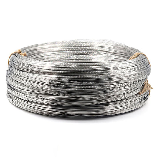 Jingfan 304 Stainless Steel Wire, Fine Steel Wire, Single Strand Steel Wire, Single Hydrogen-annealed Binding Wire, Price per Kilogram, 0.5mm (Soft Wire)