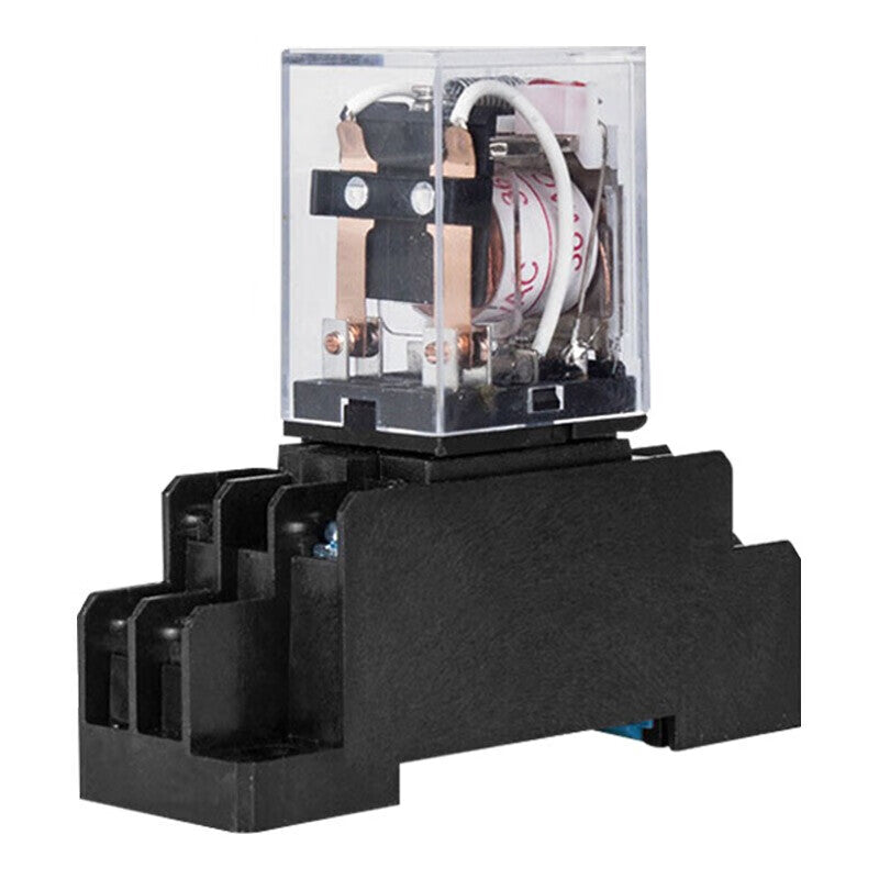 Chint (CHNT) JZX-22F-D-4Z-CA-AC24V--CZY14A small intermediate relay 14 feet (relay + base)