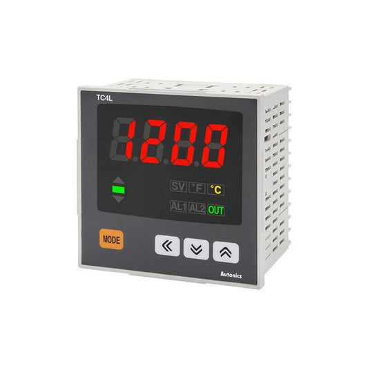 Autonics 1 segment display economical PID temperature controller relay output or SSR drive AC100-240V; TC4L-14R
