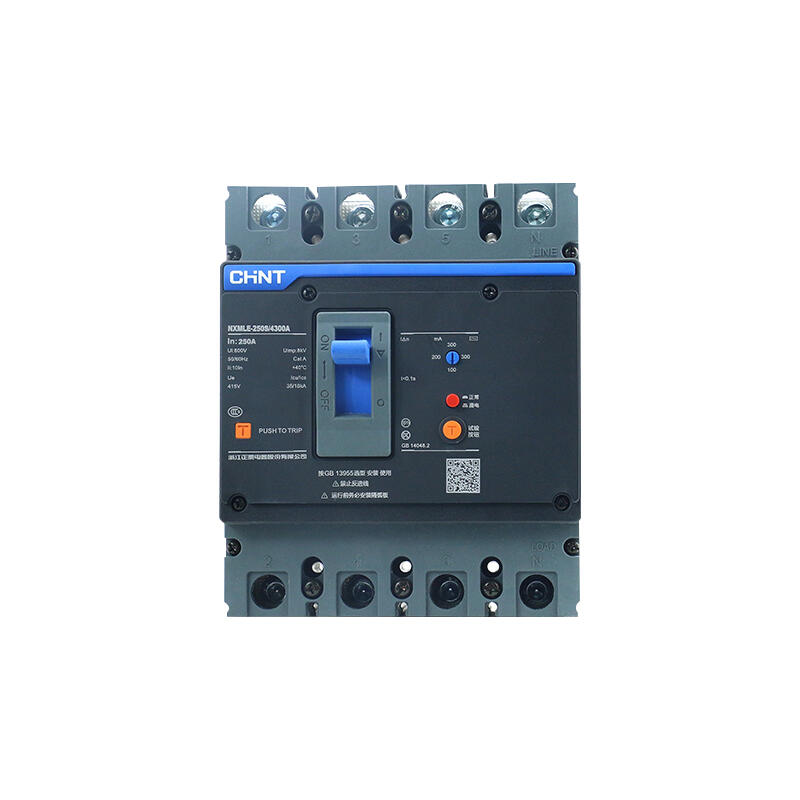 Chint NXMLE-250S Leakage Circuit Breaker - 250A 4300A