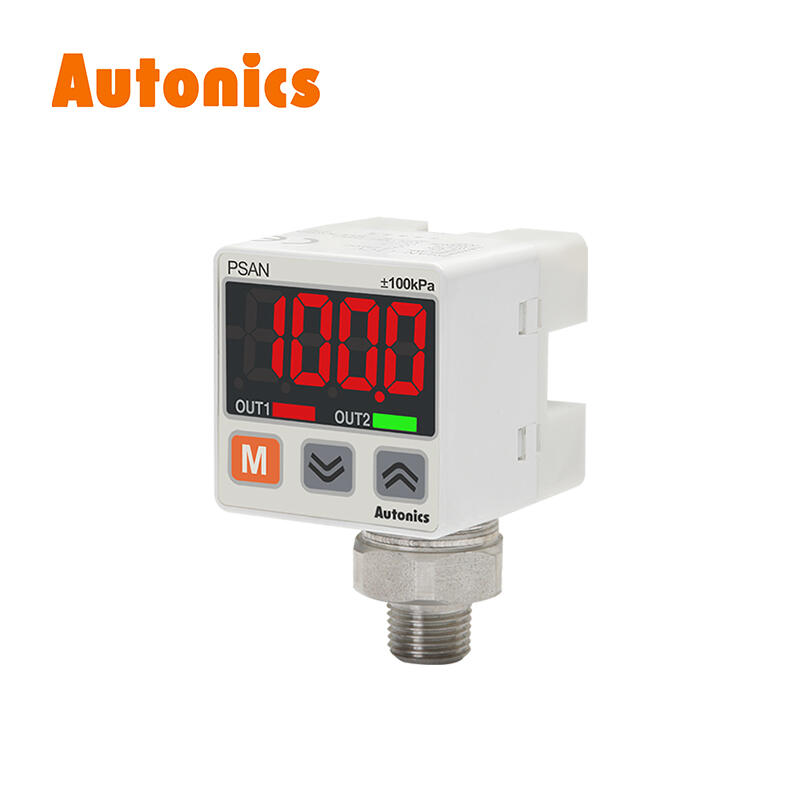 Autonics digital pressure sensor -101.3...100kPa compound pressure type NPN; PSAN-LC01CA-R1/8