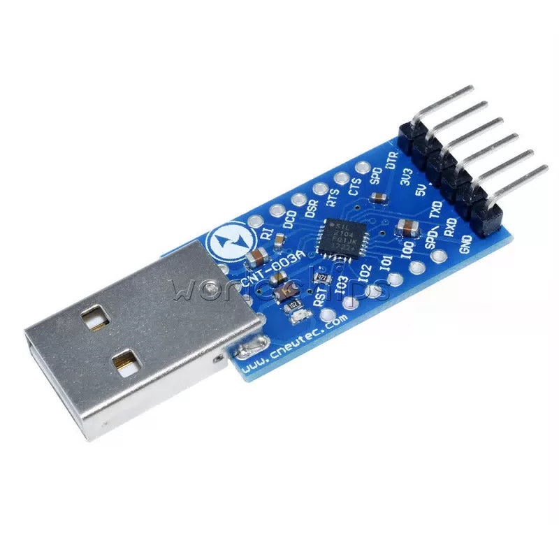5PCS CP2104 USB UART6PIN module serial converter STC PRGMR replace CP21022.0 TTL [6]