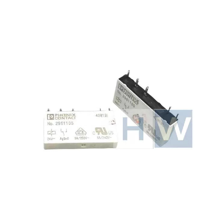 5Pcs NO.2961105 24V Phoenix DC Electromagnetic Relay 6A 250V [2]