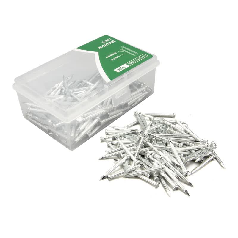 Jimmy Home JM-G173530A Cement Nails, Household Steel Nails, 2.5*30mm, 300g, Minimum order of two pieces.