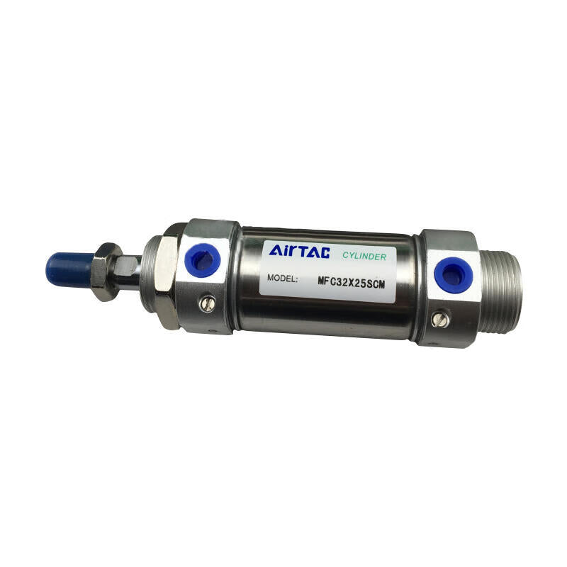 AirTAC Stainless Steel Mini Cylinder MFC32X25SCM, Double Acting