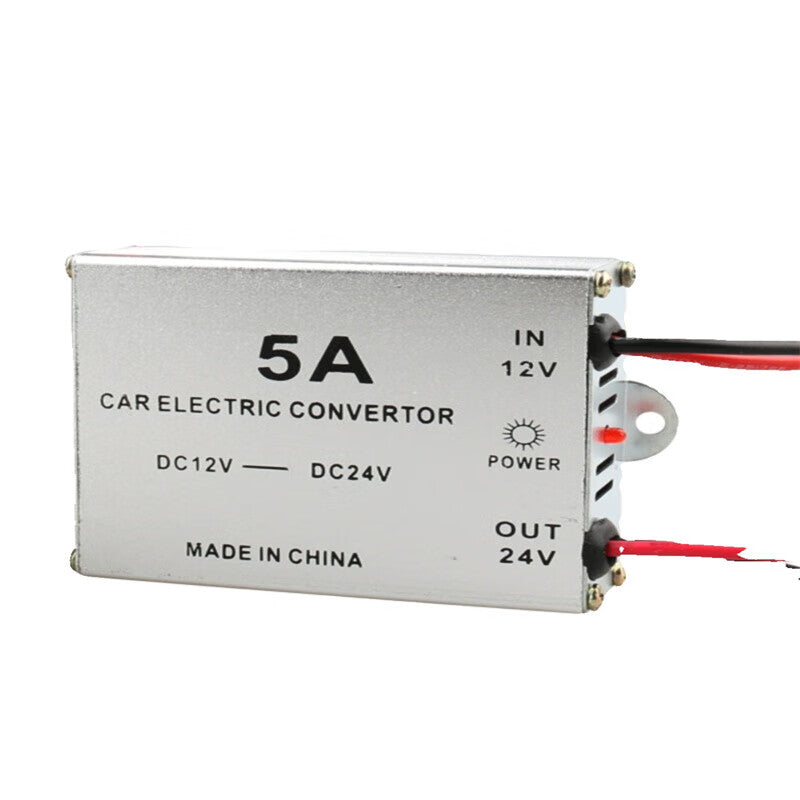 Ouhuayuan Car 12V to 24V High-Power Converter, Audio System Upgrade Transformer, Step-Up Converter, Inverter, 15A 360W Output