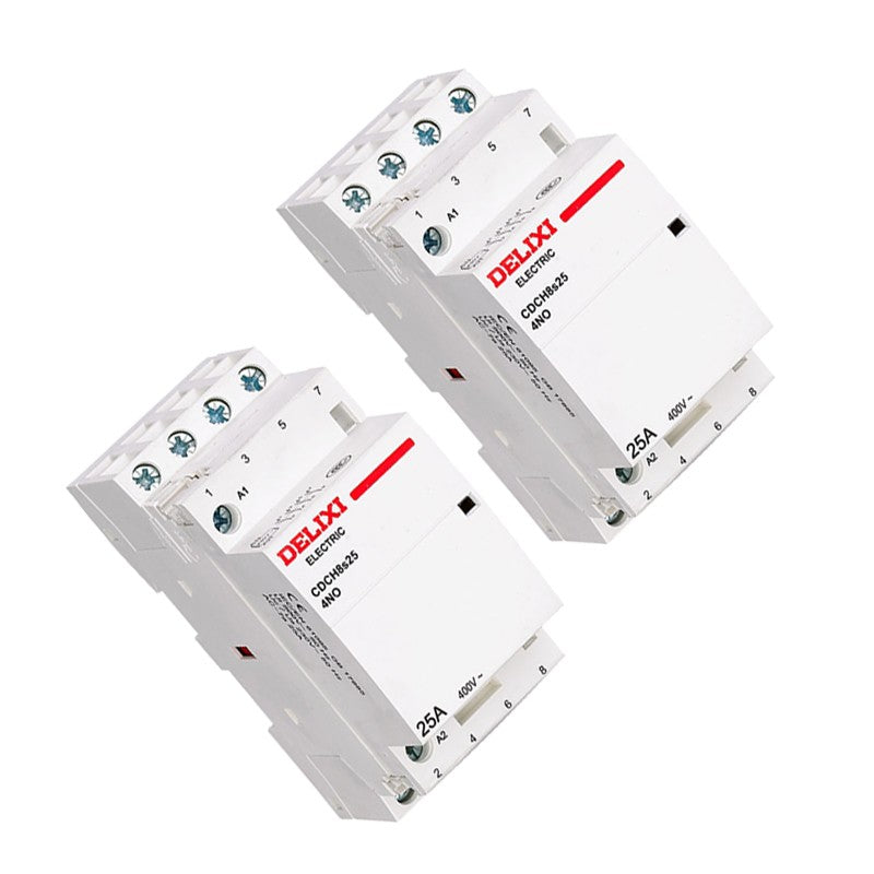 Delixi AC Contactor CDCH8S 16A 4P 220-240V