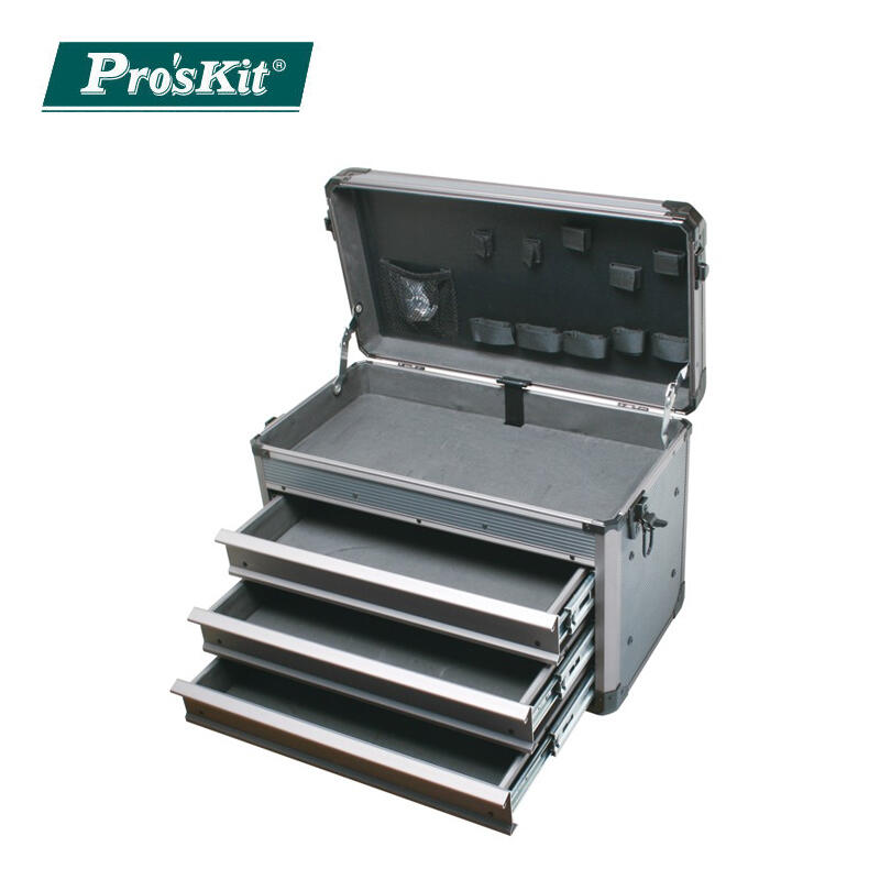 Baogong Dark Gray Heavy Duty Aluminum Tool Box TC-755