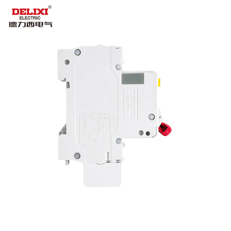Delixi air switch small circuit breaker with leakage protection DZ47sLE 2P C 50A DZ47SLEN2C50