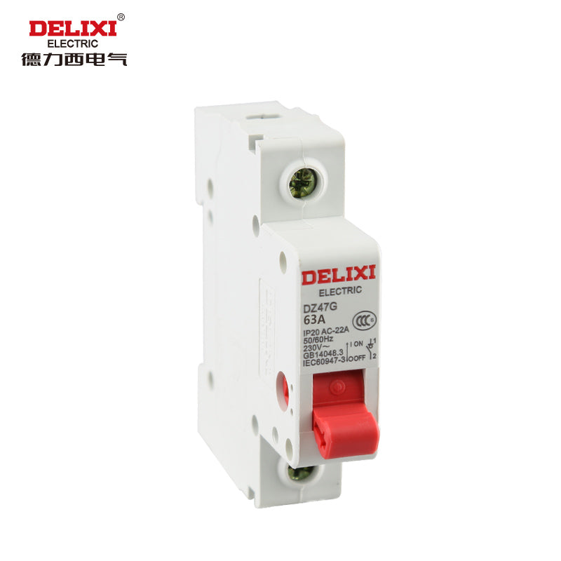 Delixi Electric DZ47G-1P 63A isolation switch DZ47G163