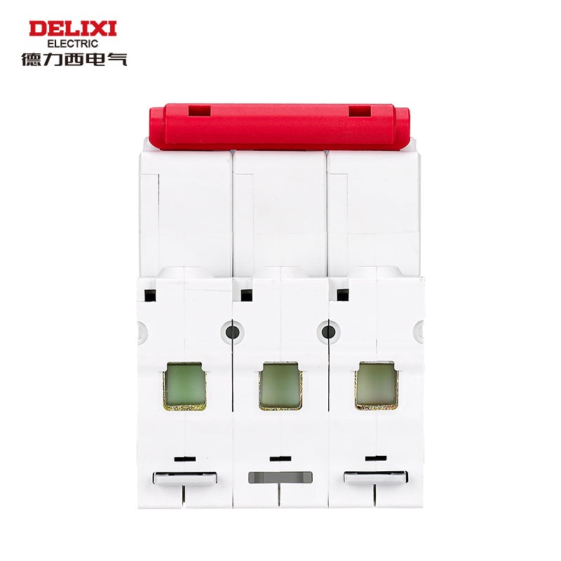 Delixi air switch small circuit breaker DZ47s C type 3P 16A 400V DZ47SN3C16