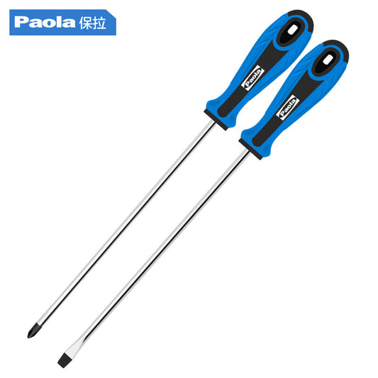 Paola Paula 6*200mm Magnetic Screwdriver Set Cross Flat
