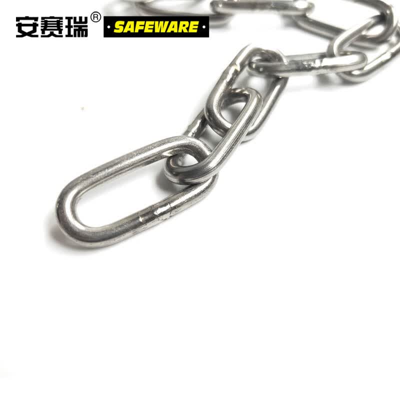 Anselene 304 Stainless Steel Chain, Metal Iron Chain for Fences, φ6mm×5m, 12266