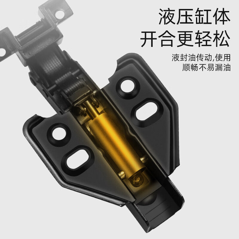 Spacecraft aluminum frame door hinges, glass door square head damping buffer wine cabinet hinges, round head narrow edge hinges, minimalist door pipe hinges, round head silver large bend/no cap/2 pieces per pack