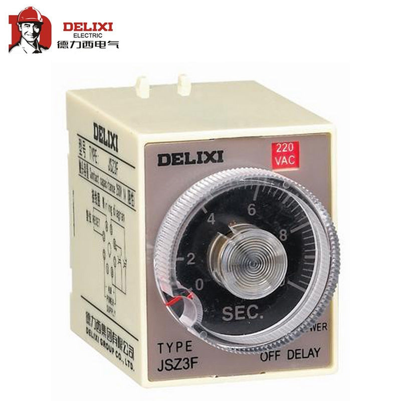Delixi Electrical electronic time relay; JSZ3C-E 60S/10M/60M/6H DC24V