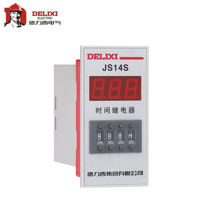 Delixi Electric JS14S 99S AC110V Time Relay