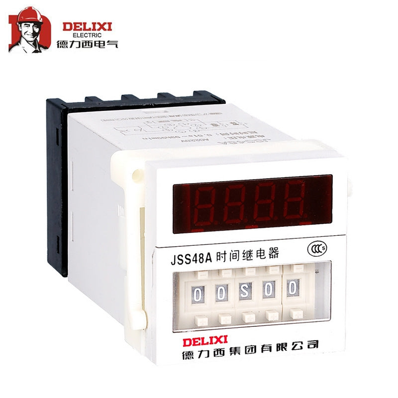 Delixi Electric JSS48A-2D Digital Display Time Relay 220V