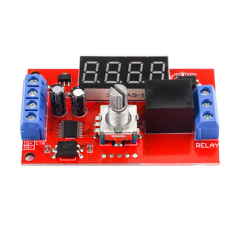 Ouhuayuan DC5V/12V/24V Multifunctional Delay Time Relay, Trigger Timer Control, Water Pump Control, 12V Delay Time Relay