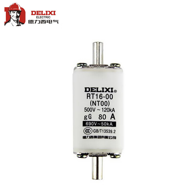 Delixi electric knife type contact fuse fuse body; RT16-00 body 80A