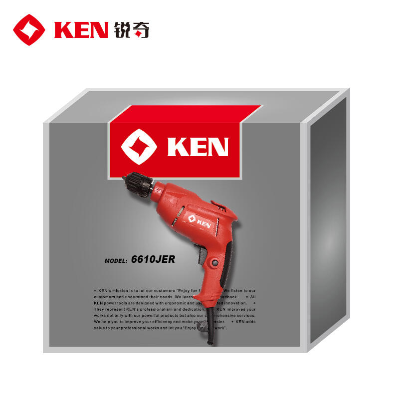KEN 400W Electric Drill - 10mm, 6610JER
