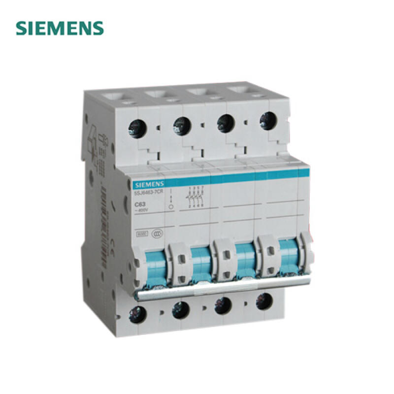 Siemens 63A Green Series 4P C Circuit Breaker 6kA - 5SJ6-C63-4P