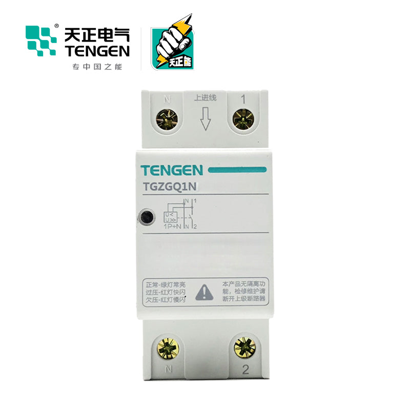 Tianzheng TGZGQ1N-80 32A Voltage Protector 1P+N