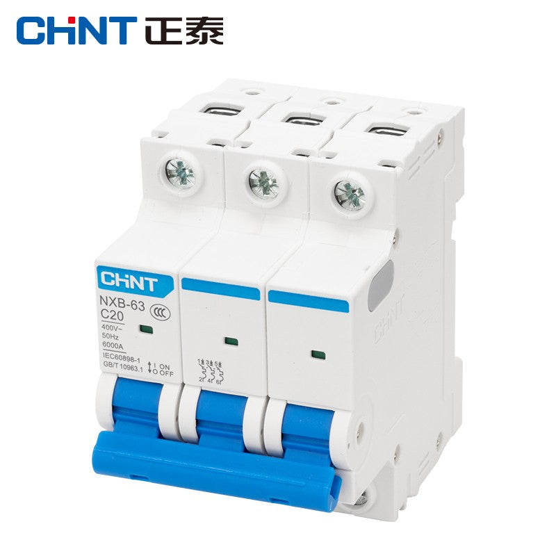 Chint (CHNT) NXB-63-3P-C20 industrial circuit breaker air switch