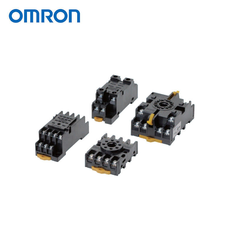 Omron common socket/DIN rail related products, square socket; PYF14S BY OMZ