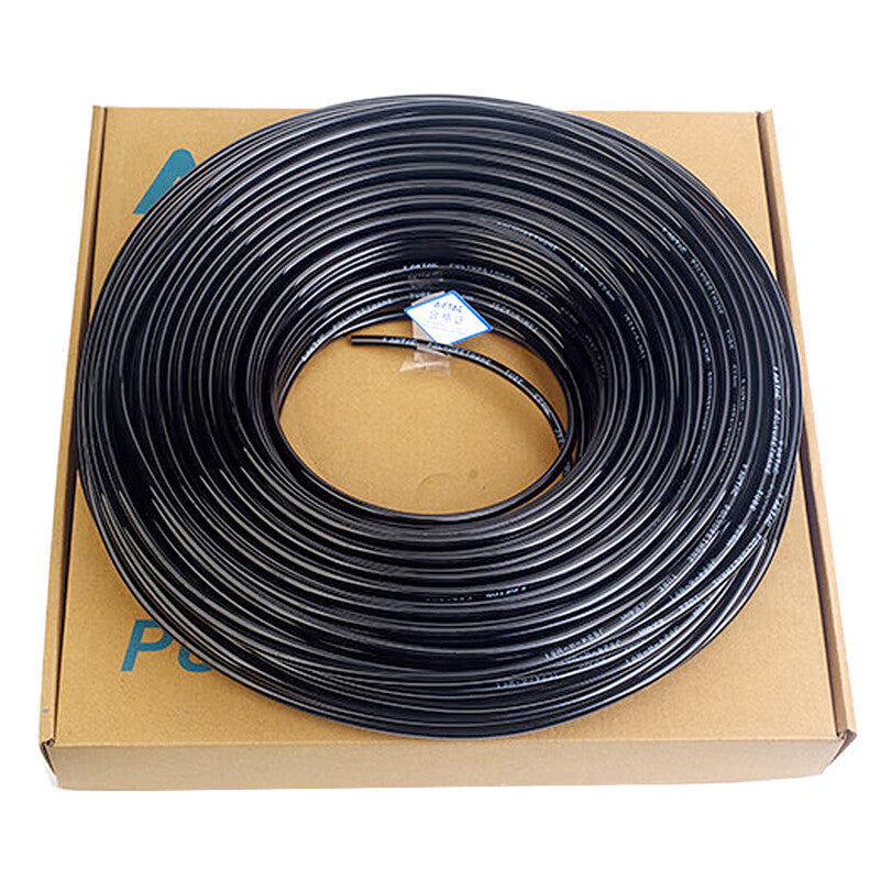 AirTAC PU tube Φ10XΦ6.5 black 100M/roll; US98A100065100MBK