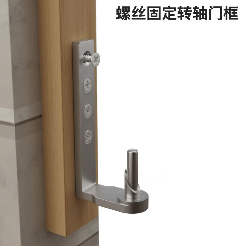 THOMEI stainless steel bar counter with spring-loaded door hinges, top and bottom pivots for left and right, inward and outward opening, two-way free entry and exit, large size.