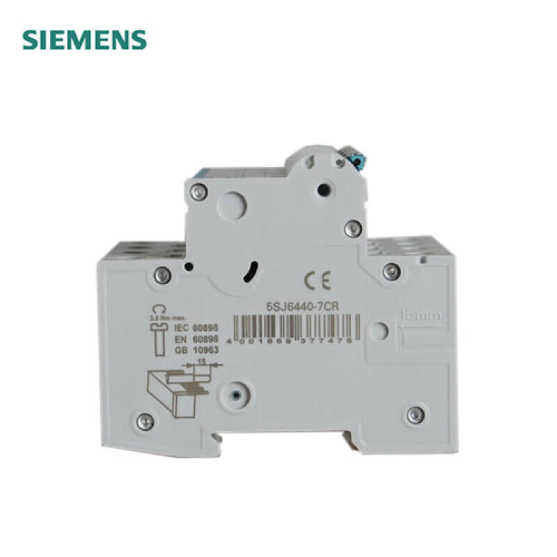 Siemens 40A 4P C Green Series Small Circuit Breaker 6kA