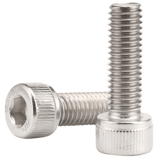 AOZHAN 304 Stainless Steel Cylindrical Head Socket Bolt M12-1.75*35 DIN912-1983 [20 pieces]