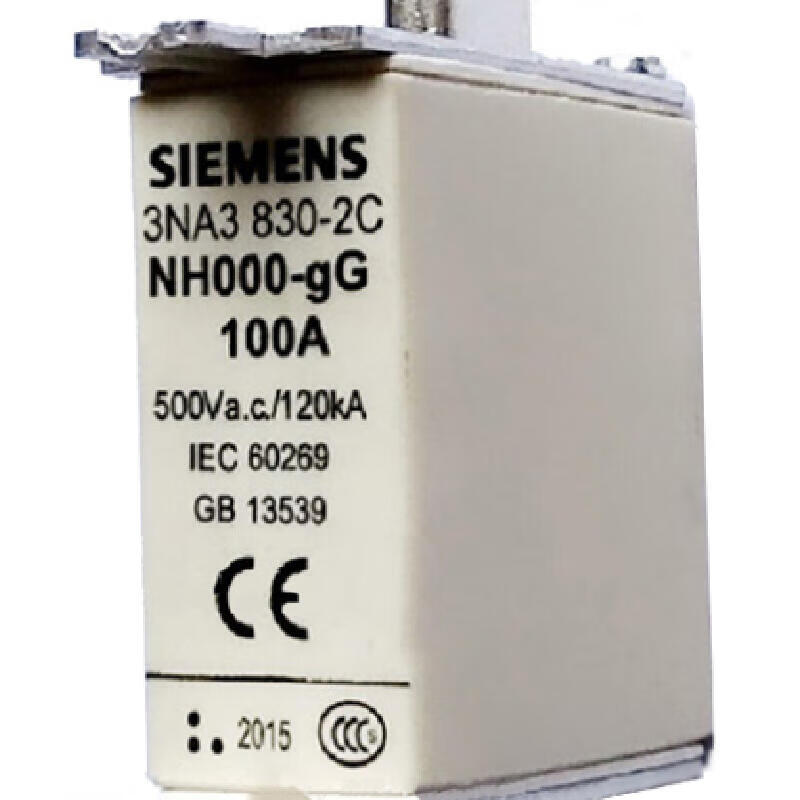 Siemens LVHRC fuse LINKGG/gL size 000, 100A, 500V; 3NA38302C