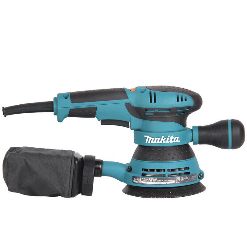 Makita Orbital Sander 125mm, 18V Max, 300 grit, 1200 RPM, BO5041
