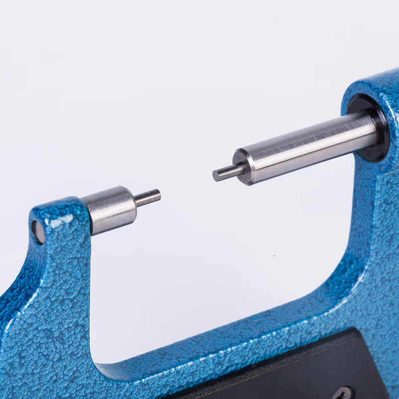 Northwest Qinghai small-head spline micrometer, 2*5/3*10mm, fine end graduation value 0.01mm, 200-11-200/Type B, 0-25mm.