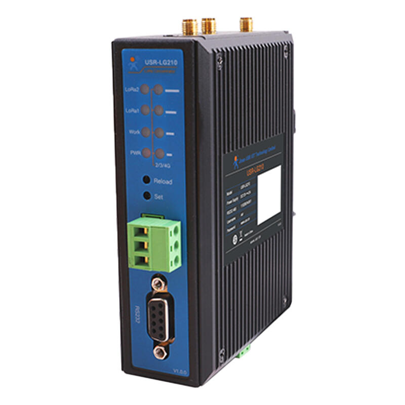 Someone (LonHand) lora wireless gateway RS232/485 remote network acquisition 4500m data transmission USR-LG210-L