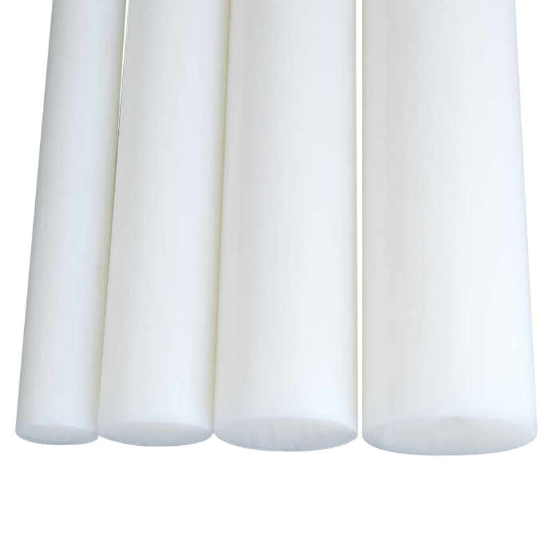 Xuncheng Nylon Rods, PA6 Nylon Rods, Plastic Rods, Round Solid Rods, Unit: Piece, Diameter 8mm * 1 meter